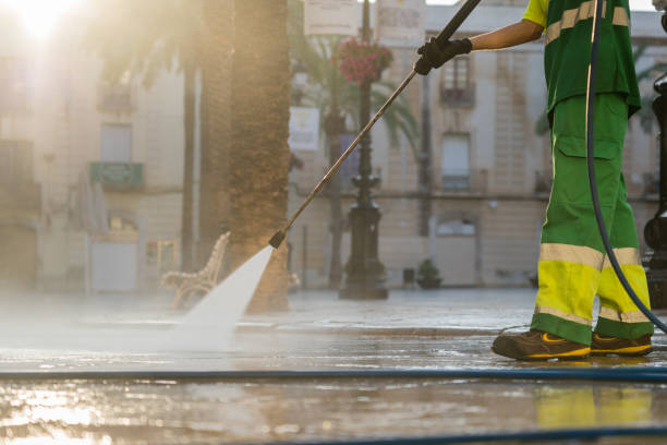 Post-Construction Pressure Washing in New Fairview, TX